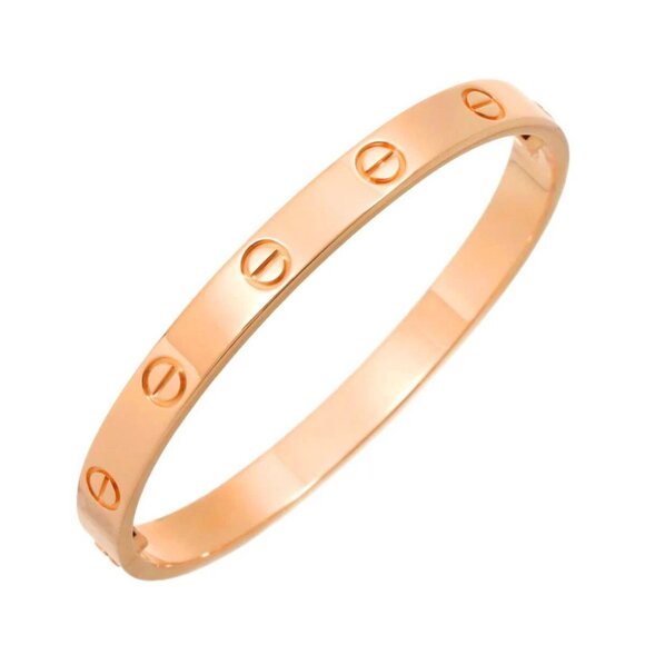 Cartier Love Bracelet Bangle 18K Pink Gold 750 Size16 90259861 - Picture 1 of 8